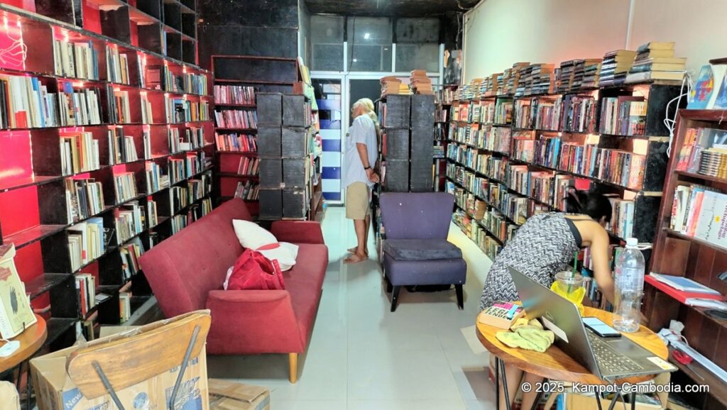 bookish international book store in kampot cambodia