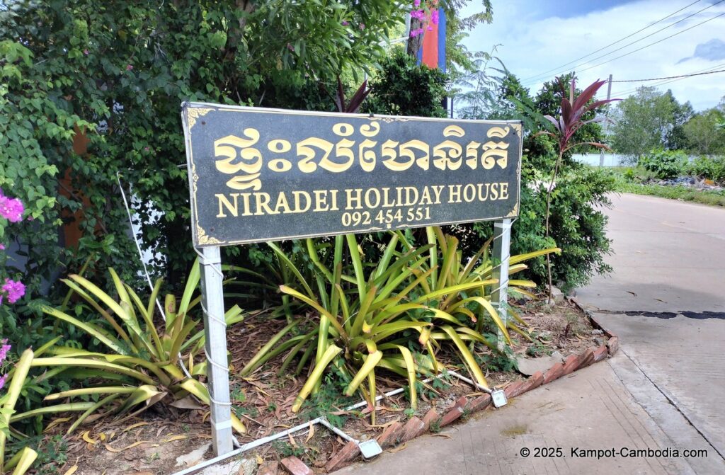 niradei holiday house in kampot cambodia