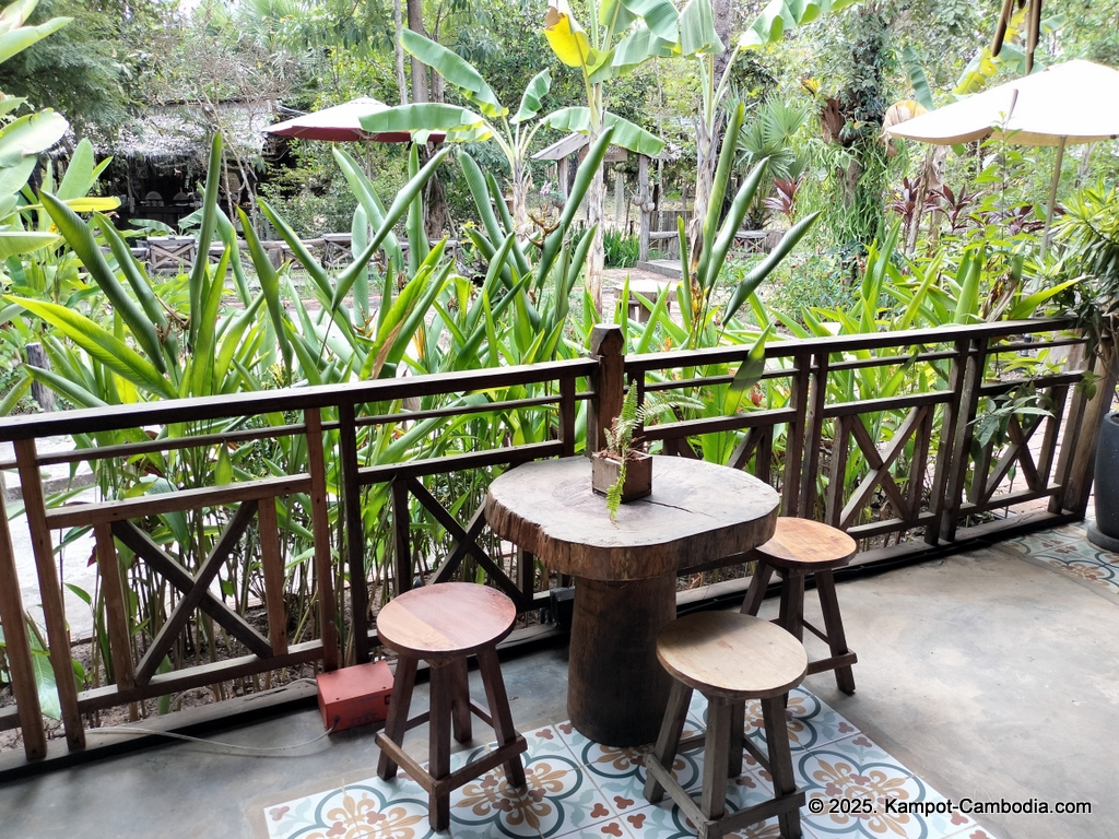 phum chas cafe restaurant in kampot cambodia