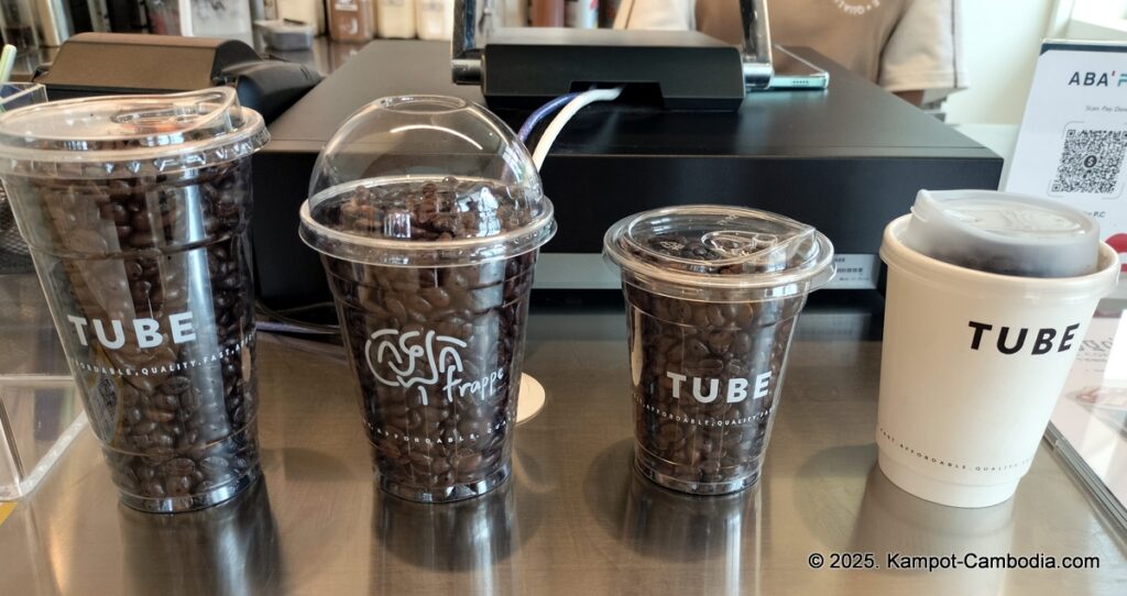 tube coffee in kampot cambodia