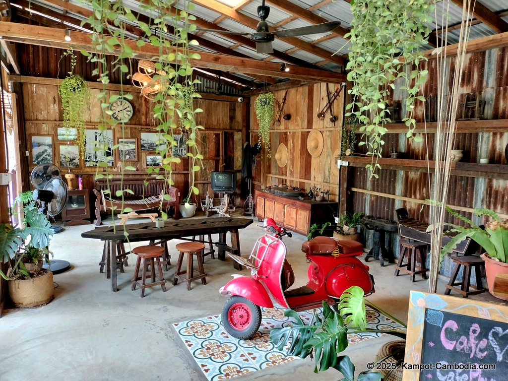 phum chas cafe restaurant in kampot cambodia