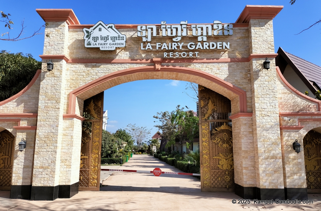 la fairy garden in kampot cambodia