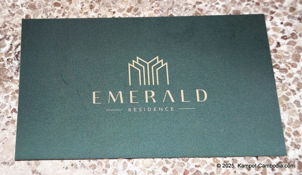 emerald residence in kampot cambodia