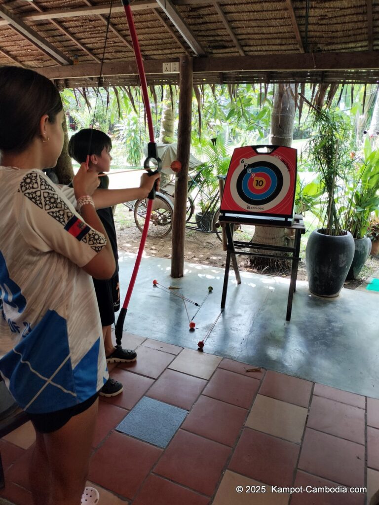 Welcome to Les Manguiers, Mango Tree Hotel Resort in kampot cambodia