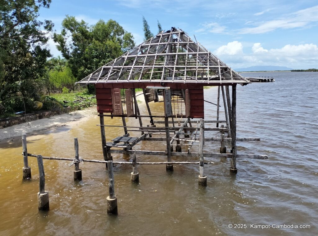 ChongCham lomhae on fish island in kampot cambodia