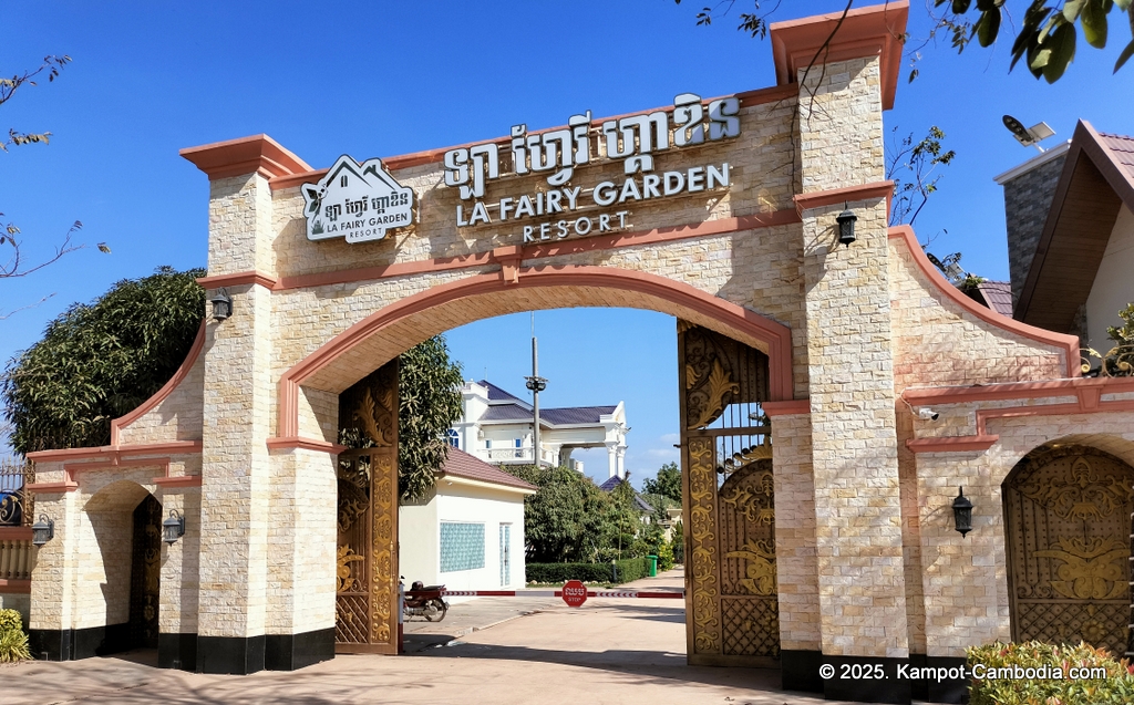 la fairy garden in kampot cambodia