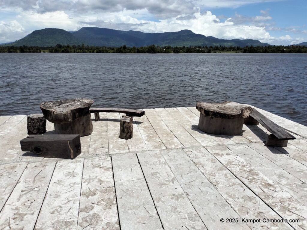 ChongCham lomhae on fish island in kampot cambodia