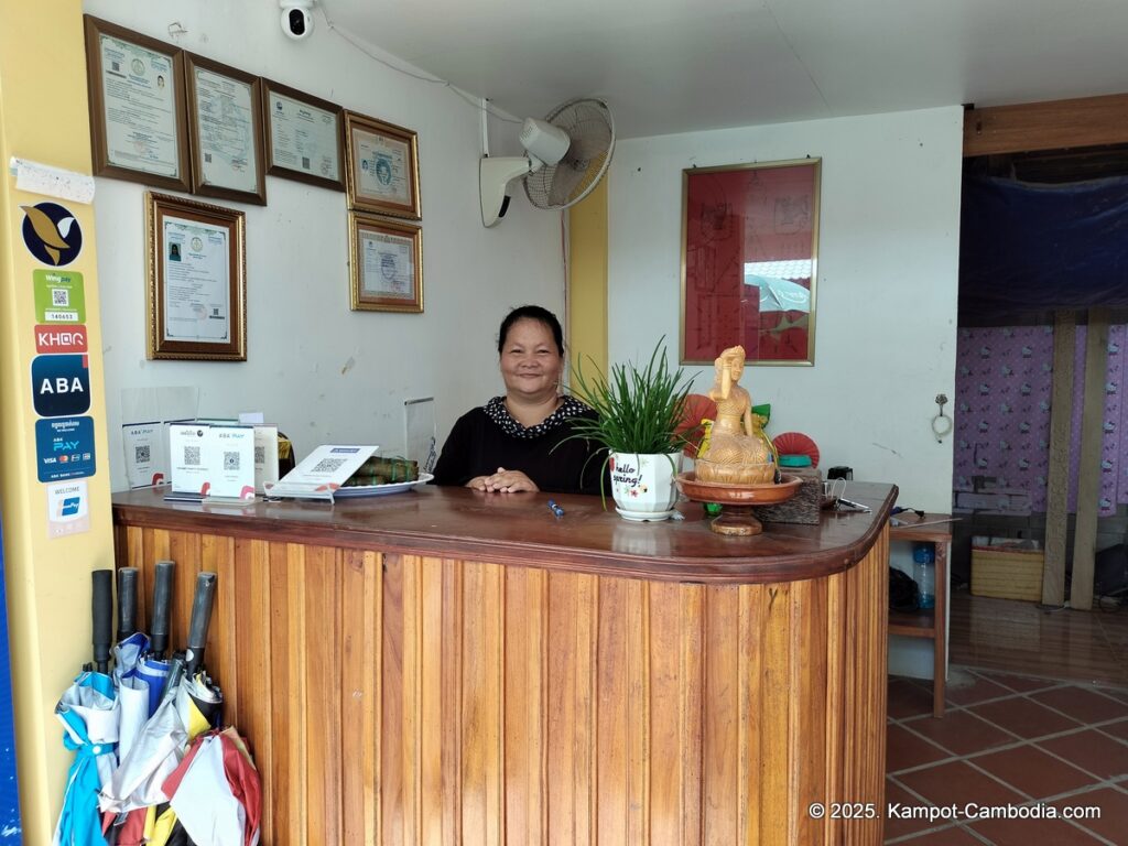 NanaSky Residence in Kampot, Cambodia.