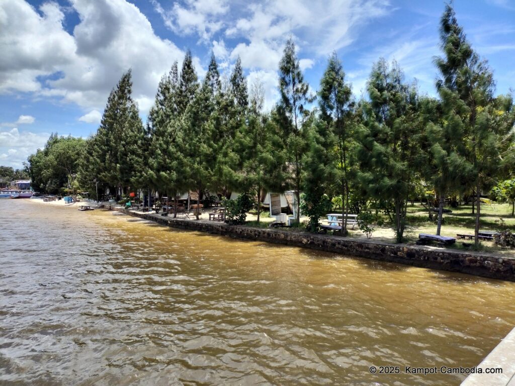 ChongCham lomhae on fish island in kampot cambodia