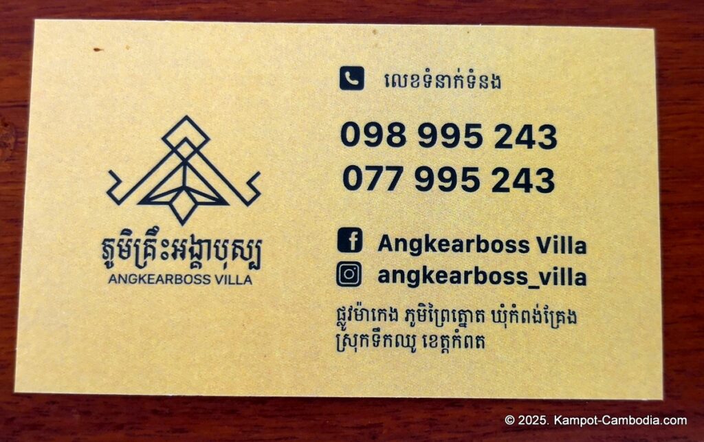 angkear boss in kampot cambodia