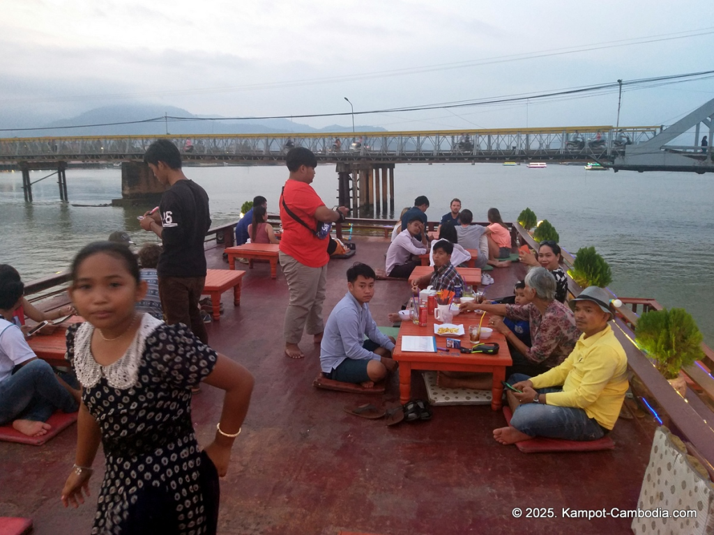 Sunset Boat Tour in Kampot, Cambodia