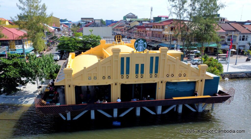 starbucks in kampot cambodia