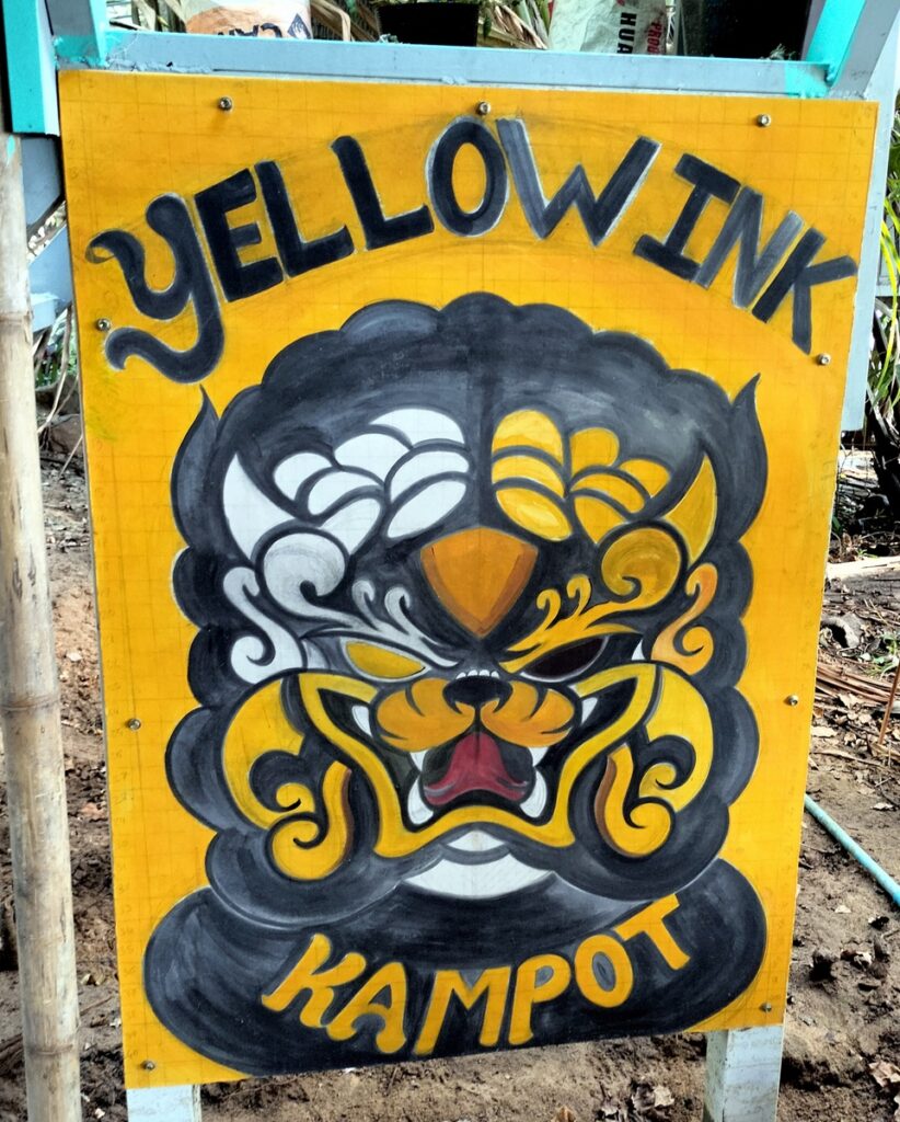 yellow sun hostel in kampot cambodia