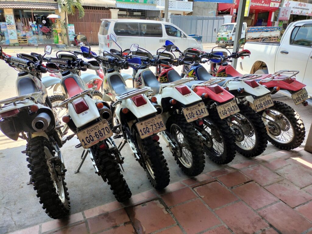 kampot dirt bike shop in cambodia