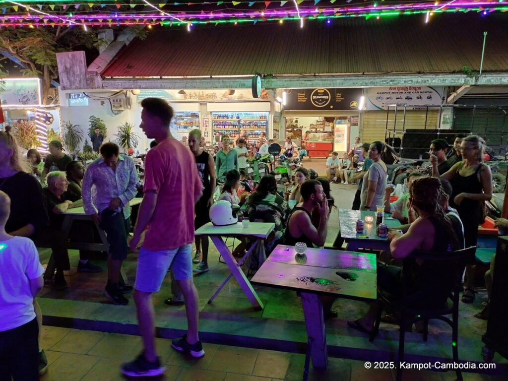 the bay, bar and restaurant in kampot cambodia