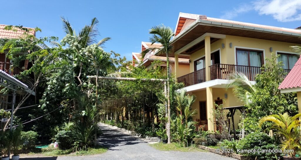 NanaSky Residence in Kampot, Cambodia.