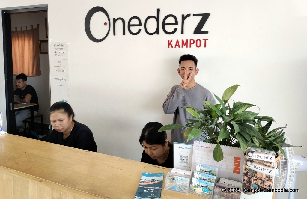 onederz in kampot cambodia