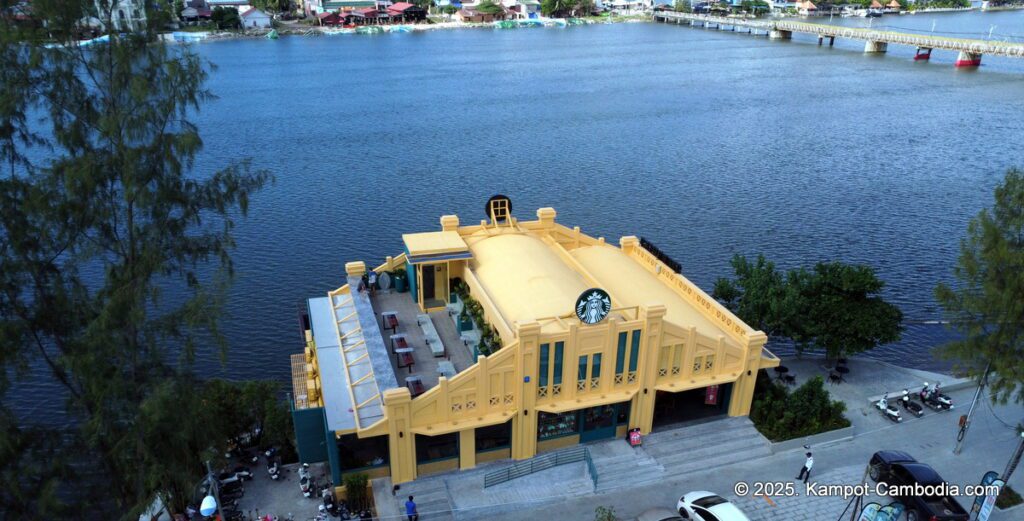 starbucks in kampot cambodia