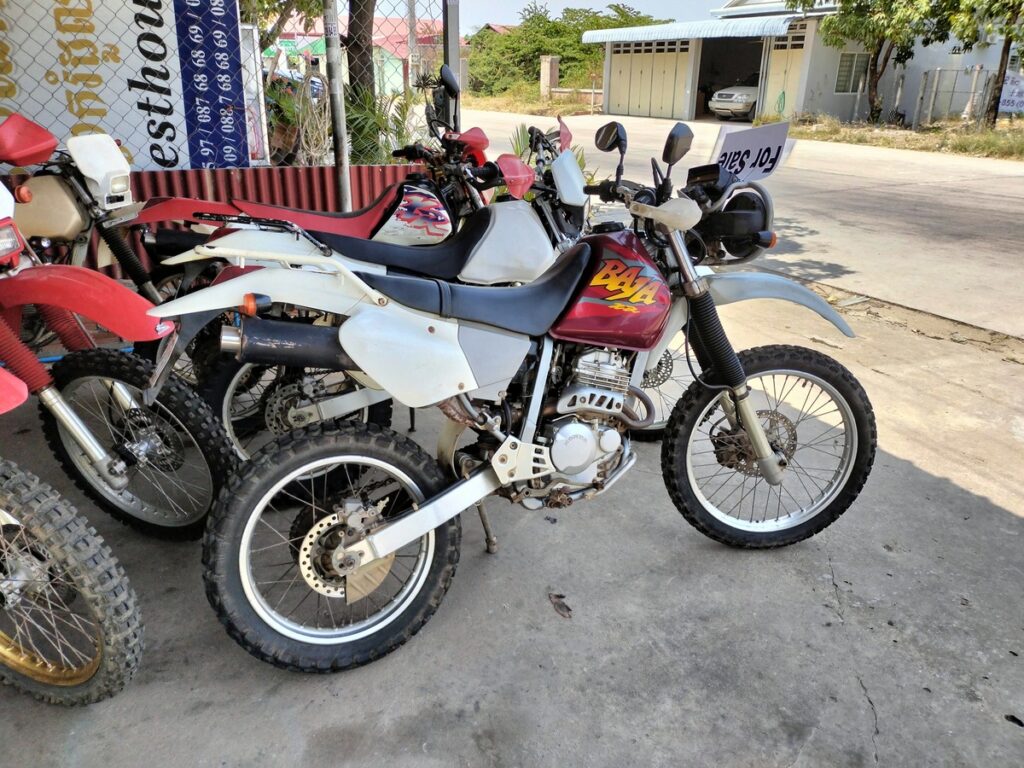 nimol motorcycle rental and repair, big bikes, kampot cambodia