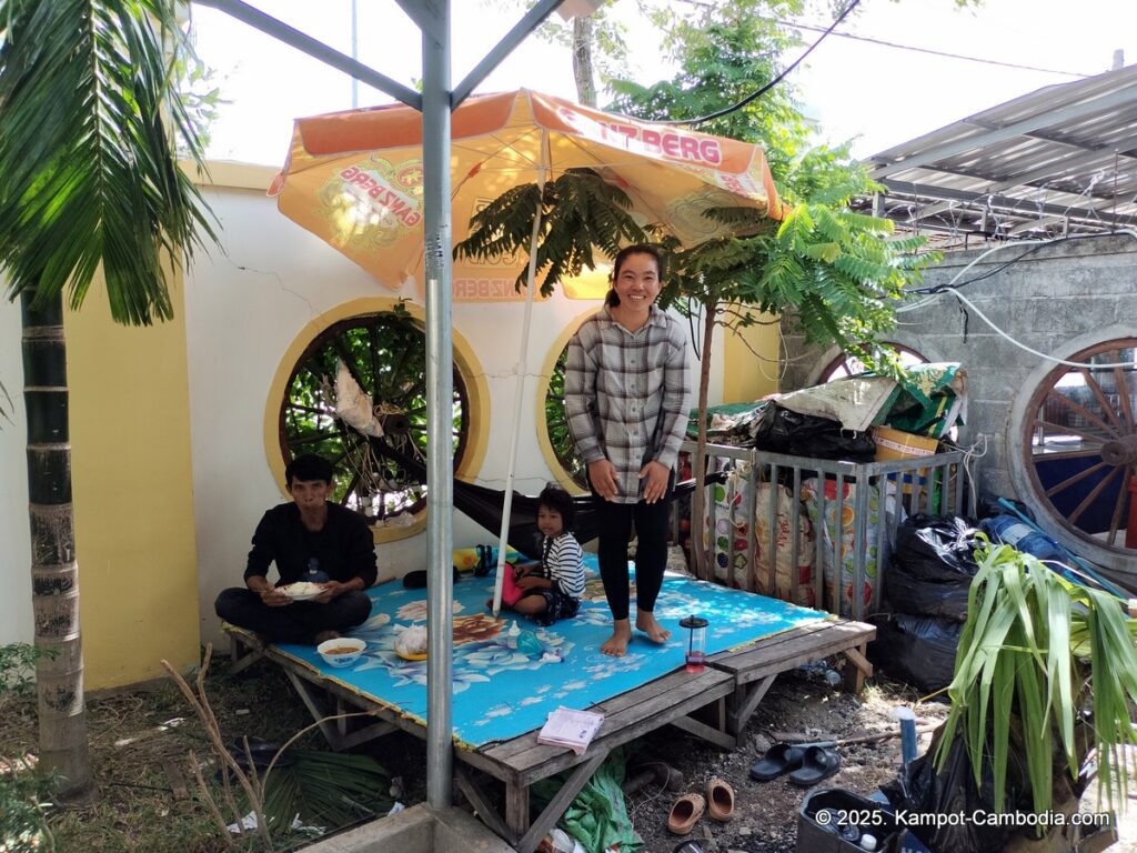 NanaSky Residence in Kampot, Cambodia.