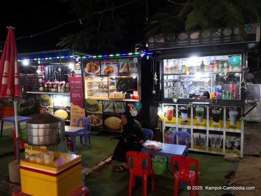 cocktail street in kampot cambodia