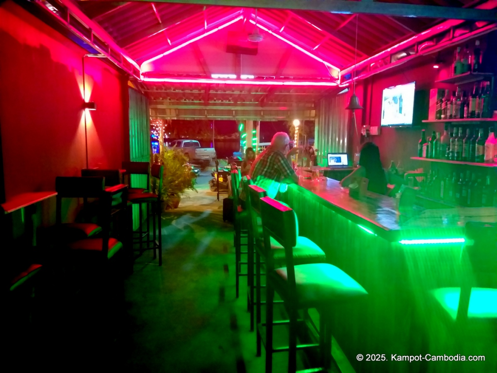 beer house no. 1 bar in kampot cambodia