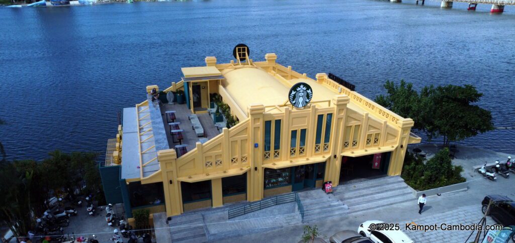 starbucks in kampot cambodia