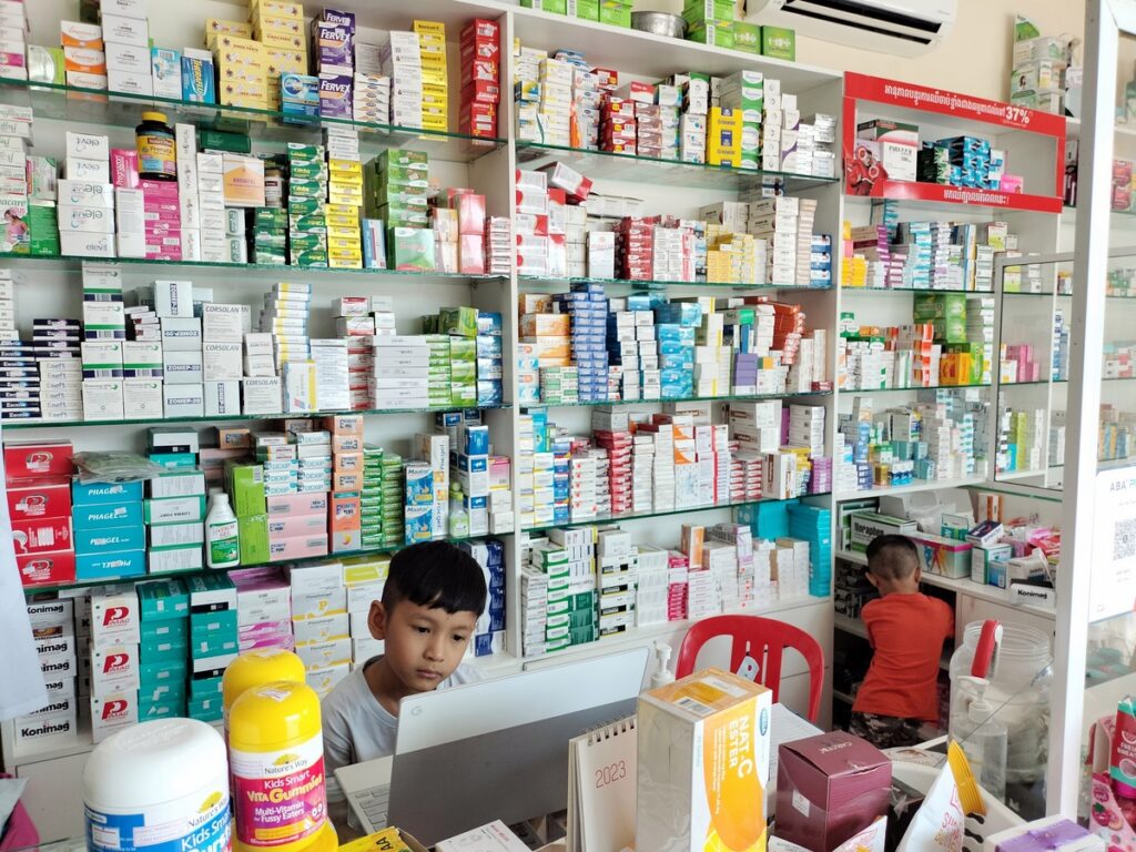 pharmacy davy in kampot cambodia