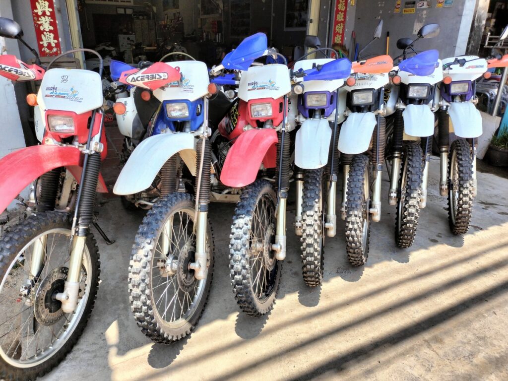 kampot dirt bike shop in cambodia