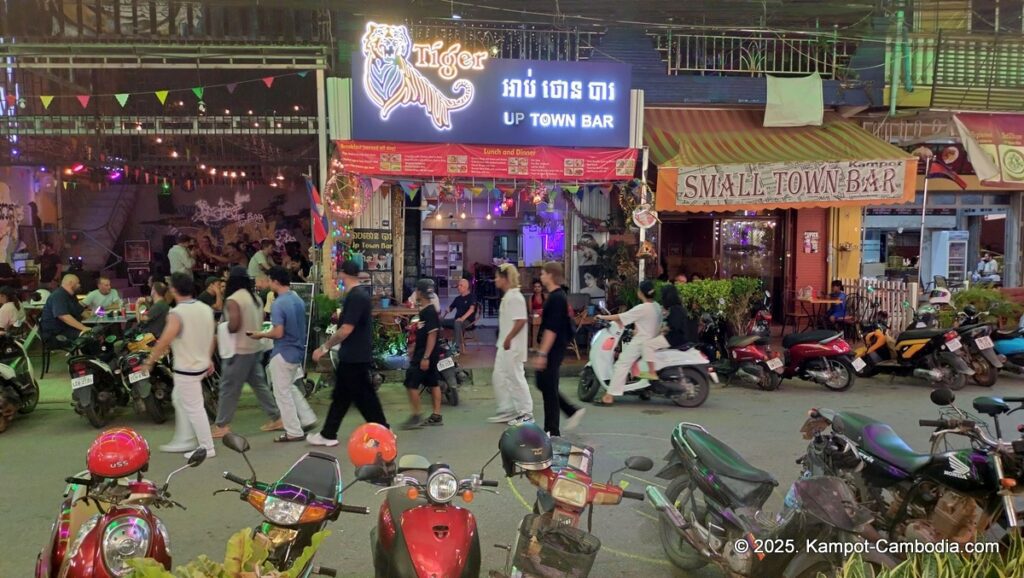 the bay, bar and restaurant in kampot cambodia