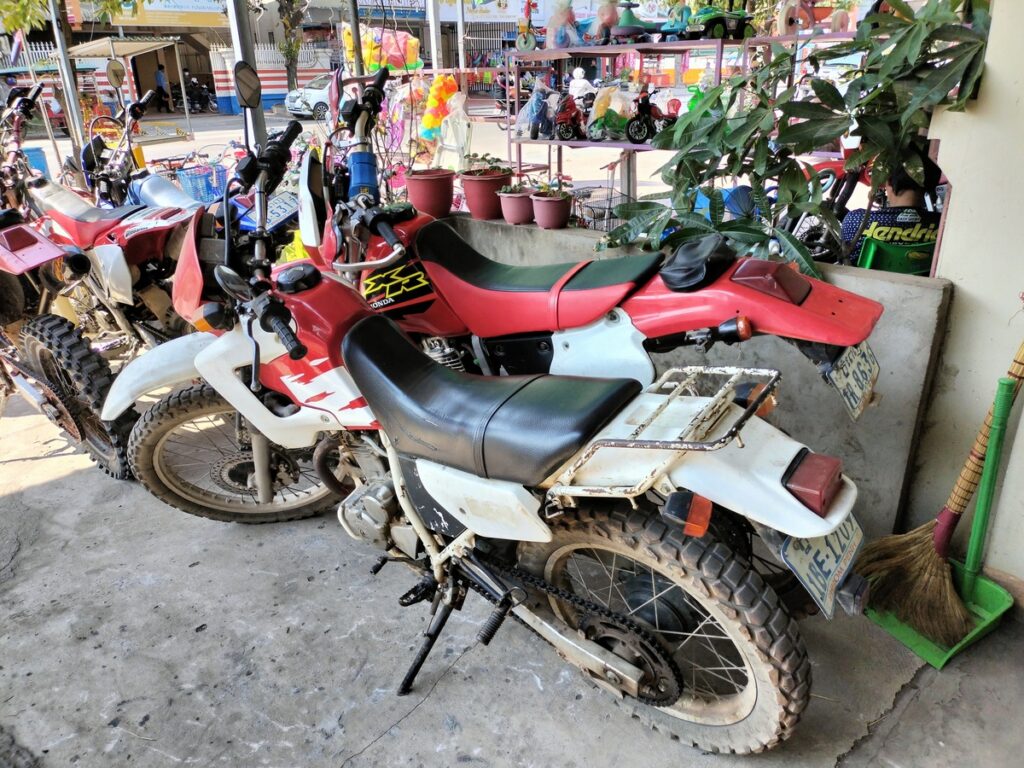 tin tin motorbike motorcycle rental and repair in kampot cambodia