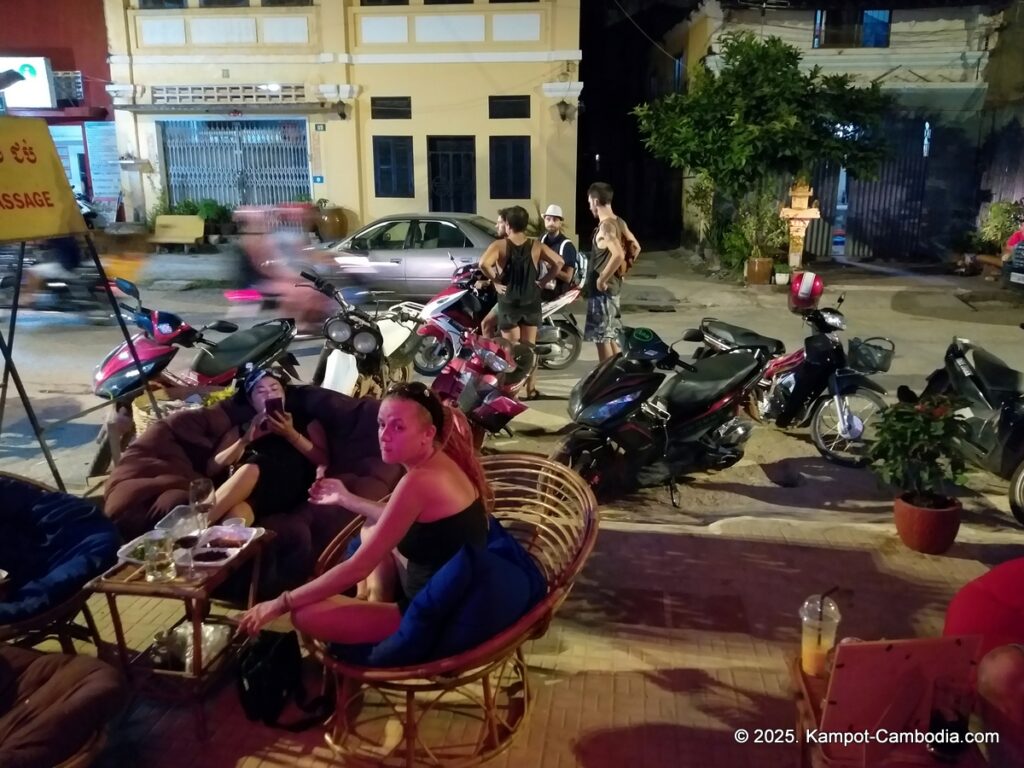 Top Cat bar and lounge in kampot cambodia