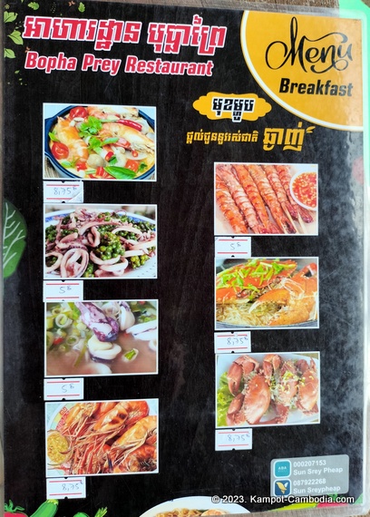 bopha Prey riverside guesthouse and kayaks in kampot cambodia