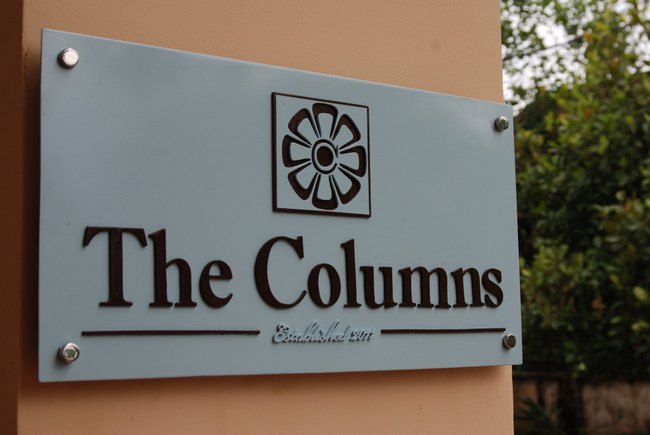 The Columns Hotel in Kampot, Cambodia