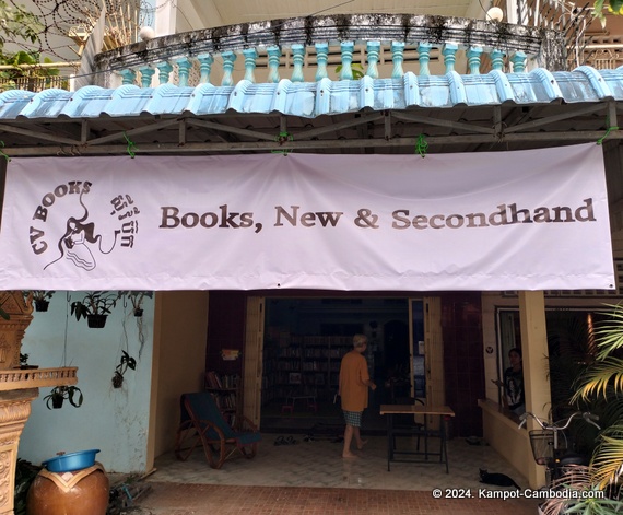 cv bookstore in kampot, cambodia