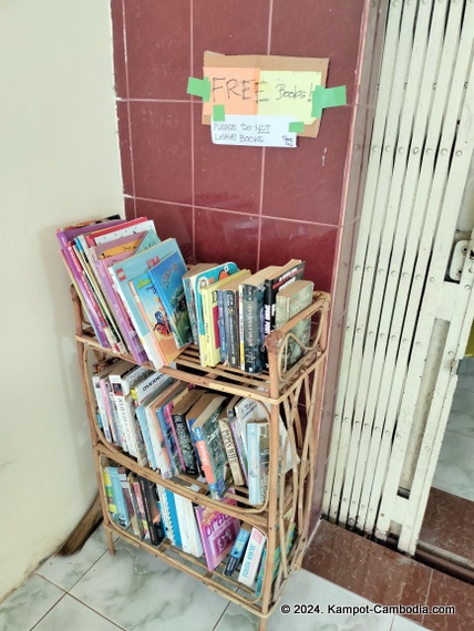 cv bookstore in kampot, cambodia