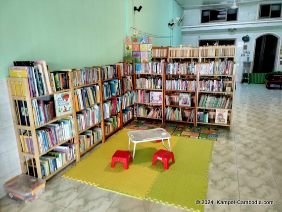 cv bookstore in kampot, cambodia