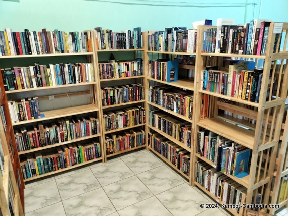 cv bookstore in kampot, cambodia