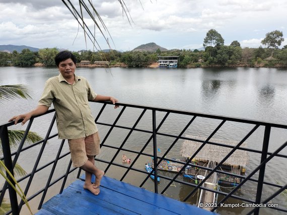 Dong Prek Komchay Restaurant in kampot cambodia