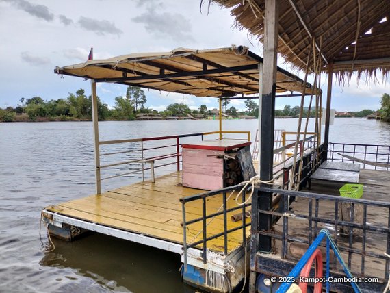 Dong Prek Komchay Restaurant in kampot cambodia