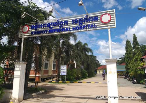 kampot hospital restaurant in cambodia