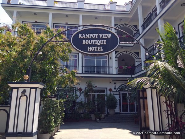 kampot view boutique hotel in cambodia