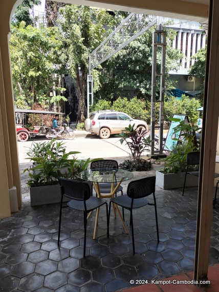 Le Corner Coffee in Kampot, Cambodia