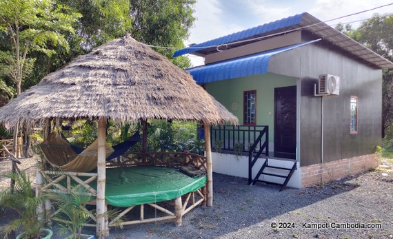 La plage de Kampot by Lee & Hap Geusthouse in kampot cambodia