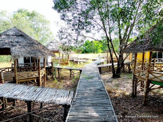 La plage de Kampot by Lee & Hap Geusthouse in kampot cambodia