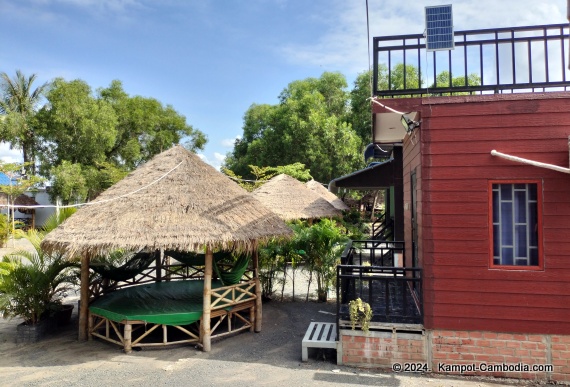 La plage de Kampot by Lee & Hap Geusthouse in kampot cambodia