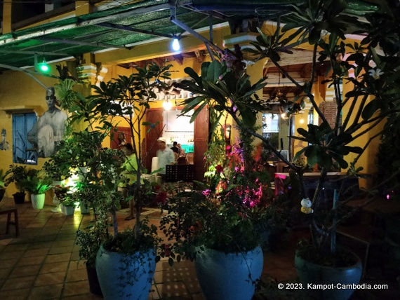 nea vea restaurant bar and lounge in and the cruise coffee in kampot cambodia