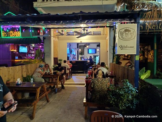 The Pig Pen BBQ in Kampot, Cambodia