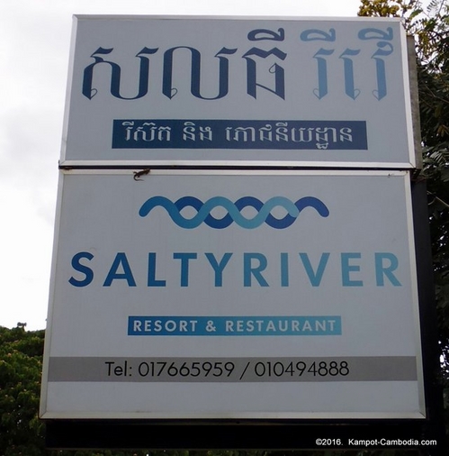 salty river resort in kampot cambodia