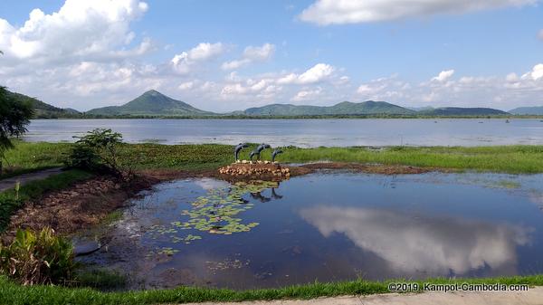 secret lake in kampot, cambodia